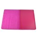 Luxury Crown Leather Smart Stand Case Cover For iPad Mini 1/2/3 - Magenta