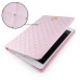 Luxury Crown Leather Smart Stand Case Cover For iPad Mini 1/2/3 - Pink