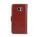 Luxury Detachable Crazy Horse Leather Case Wallet With Card Holder for Samsung Galaxy S7 Edge - Brown