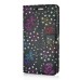 Luxury Diamond Glitter Bling Roses PU Leather Flip Wallet Stand Case With Card Slots For Samsung Galaxy Note 5 - Black