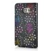 Luxury Diamond Glitter Bling Roses PU Leather Flip Wallet Stand Case With Card Slots For Samsung Galaxy Note 5 - Black