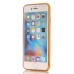 Luxury Diamond Glitter Transparent TPU Back Case Cover for iPhone 6 / 6s Plus - Gold