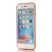 Luxury Diamond Glitter Transparent TPU Back Case Cover for iPhone 6 / 6s Plus - Rose gold