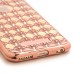 Luxury Diamond Glitter Transparent TPU Back Case Cover for iPhone 6 / 6s Plus - Rose gold