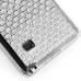 Luxury Diamond Rhinestone Gem Snap On TPU Hard Back Case Cover For Samsung Galaxy Note 4 - Small Gem White