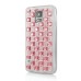 Luxury Diamond Rhinestone Gem Snap On TPU Hard Back Case Cover For Samsung Galaxy S5 G900 - Big Gem Pink