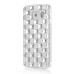 Luxury Diamond Rhinestone Gem Snap On TPU Hard Back Case Cover For Samsung Galaxy S6 Edge - Big Gem White