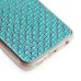 Luxury Diamond Rhinestone Gem Snap On TPU Hard Back Case Cover For Samsung Galaxy S6 G920 - Small Gem Blue