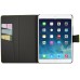 Luxury Folio Pull-Up Leather Flip Wallet Stand Case With Card Slot Holder And Sleep Wake For iPad Air iPad 5