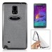 Luxury Golden Shiny Powder Glitter TPU Back  Case Cover For Samsung Galaxy Note 4 - Black