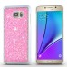 Luxury Jelly Design Bling Glitter Diamond Rhinestone Inlaid Hard Back Case For Samsung Galaxy Note 5 - Pink