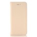 Luxury Litchi Grain Magnetic Switch Flip Genuine Leather Case with Card Slot for iPhone 7 - White