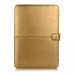 Luxury PU Leather Case Cover For MacBook Air 13 inch - Gold
