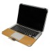 Luxury PU Leather Case Cover For MacBook Air 13 inch - Gold