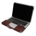 Luxury PU Leather Case Cover For MacBook Pro With Retina Display 15 inch - Brown