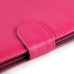 Luxury PU Leather Case Cover For MacBook Pro With Retina Display 15 inch - Magenta