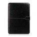 Luxury PU Leather Case Cover For The 2015 New MacBook 12 inch Retina Display - Black