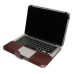 Luxury PU Leather Case Cover For The 2015 New MacBook 12 inch Retina Display - Brown