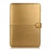 Luxury PU Leather Case Cover For The 2015 New MacBook 12 inch Retina Display - Gold