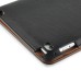 Luxury PU Leather Case With Kickstand Hand Strap Card Holder Flip Cover For Apple iPad Mini 4 - Black