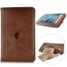 Luxury PU Leather Case With Kickstand Hand Strap Card Holder Flip Cover For Apple iPad Mini 4 - Brown