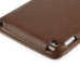 Luxury PU Leather Case With Kickstand Hand Strap Card Holder Flip Cover For Apple iPad Mini 4 - Brown