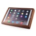 Luxury PU Leather Case With Kickstand Hand Strap Flip Cover For Apple iPad Air (iPad 5) / Air 2 (iPad 6) - Light Brown