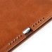 Luxury PU Leather Case With Kickstand Hand Strap Flip Cover For Apple iPad Air (iPad 5) / Air 2 (iPad 6) - Light Brown