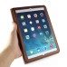 Luxury PU Leather Case With Kickstand Hand Strap Flip Cover For Apple iPad Mini 1 / 2 / 3 - Brown