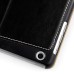 Luxury PU Leather Stripe Flip Stand Card Slot Case Cover For iPad Mini1/2/3 - Black