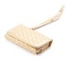 Luxury PU Leather Wallet Flip Cover Pouch Case for iPhone 5/5S/5C iPhone 4/4S - Gold