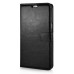 Luxury Pull-Up PU Leather Flip Wallet Stand Case Cover For Samsung Galaxy Note 5 - Black