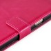 Luxury Pull-Up PU Leather Flip Wallet Stand Case Cover For Samsung Galaxy Note 5 - Magenta