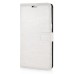 Luxury Pull-Up PU Leather Flip Wallet Stand Case Cover For Samsung Galaxy Note 5 - White