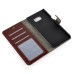 Luxury Pull-Up PU Leather Flip Wallet Stand Case Cover For Samsung Galaxy S6 Edge Plus - Brown