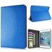 Luxury Pull- Up PU Leather Wake/Sleep Dormancy Flip Stand Case With Card Slots For iPad Mini 4 - Blue