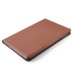 Luxury Pull- Up PU Leather Wake/Sleep Dormancy Flip Stand Case With Card Slots For iPad Mini 4 - Brown