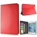 Luxury Pull- Up PU Leather Wake/Sleep Dormancy Flip Stand Case With Card Slots For iPad Mini 4 - Red