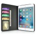 Luxury Pull- Up PU Leather Wake/Sleep Dormancy Flip Stand Case With Card Slots For iPad Mini 4 - White