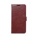 Luxury Sheepskin Pressed Flower Flip PU Leather Cover Case Wallet for Samsung Galaxy S7 Edge G935 -Caffee