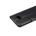 Luxury Sheepskin Pressed Flower Flip PU Leather Cover Case Wallet for Samsung Galaxy S7 Plus - Black