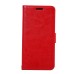 Luxury Sheepskin Pressed Flower Flip PU Leather Cover Case Wallet for Samsung Galaxy S7 Plus -Red