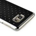 Luxury Shiny Diamond Rhinestone Studded Plating Hard Protective Case For Samsung Galaxy Note 5- Black