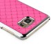 Luxury Shiny Diamond Rhinestone Studded Plating Hard Protective Case For Samsung Galaxy Note 5- Pink