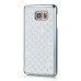 Luxury Shiny Diamond Rhinestone Studded Plating Hard Protective Case For Samsung Galaxy Note 5- White