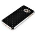 Luxury Shiny Diamond Rhinestone Studded Plating Hard Protective Case For Samsung Galaxy S6 G920- Black