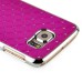 Luxury Shiny Diamond Rhinestone Studded Plating Hard Protective Case For Samsung Galaxy S6 G920- Magenta