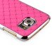 Luxury Shiny Diamond Rhinestone Studded Plating Hard Protective Case For Samsung Galaxy S6 G920- Pink