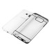 Luxury Slim Transparent Clear Colored Lines Back Gel Case Hard Cover For Samsung Galaxy S6 Edge - Black