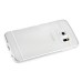 Luxury Slim Transparent Clear Colored Lines Back Gel Case Hard Cover For Samsung Galaxy S6 Edge - White